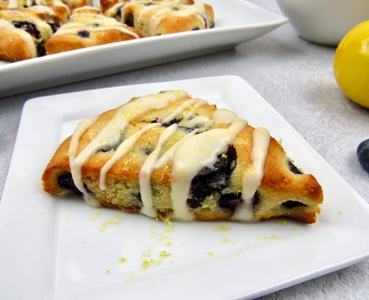 Keto Blueberry Lemon Scones Keto Cooking Christian