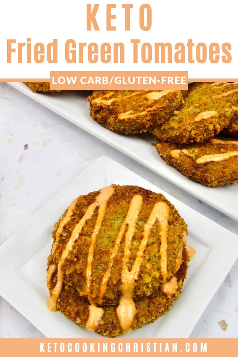 Keto Fried Green Tomatoes (GlutenFree) Keto Cooking Christian