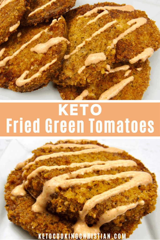 Keto Fried Green Tomatoes (Gluten-Free) - Keto Cooking Christian