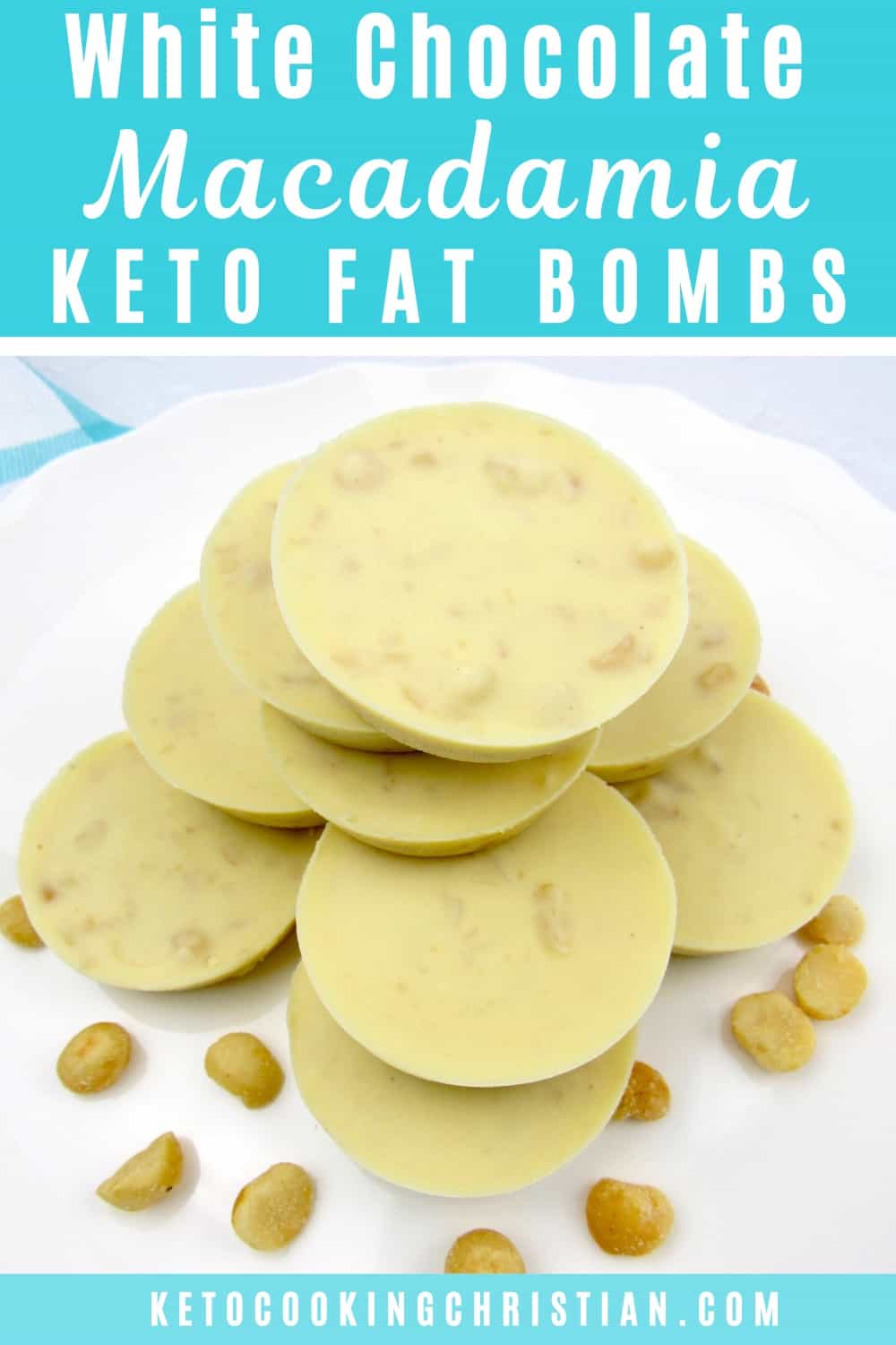 White Chocolate Macadamia Keto Fat Bombs Keto Cooking Christian