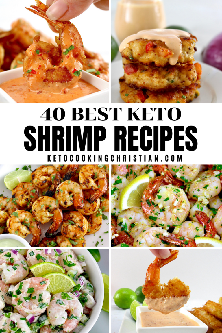 40 delicious Keto Shrimp Recipes pin