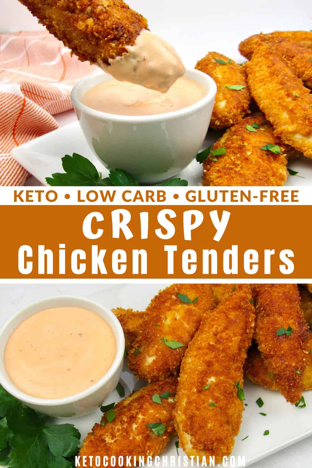 Keto Chicken Tenders - Gluten-Free - Keto Cooking Christian