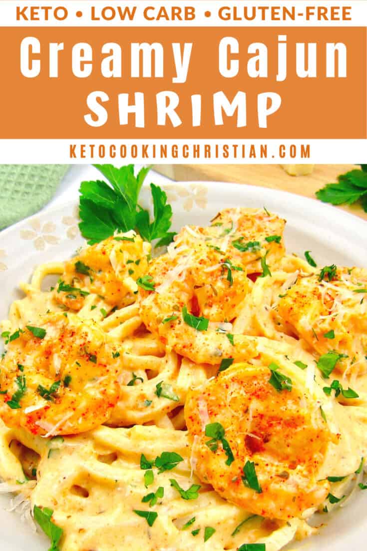 Creamy Keto Cajun Shrimp with Palmini - Keto Cooking Christian