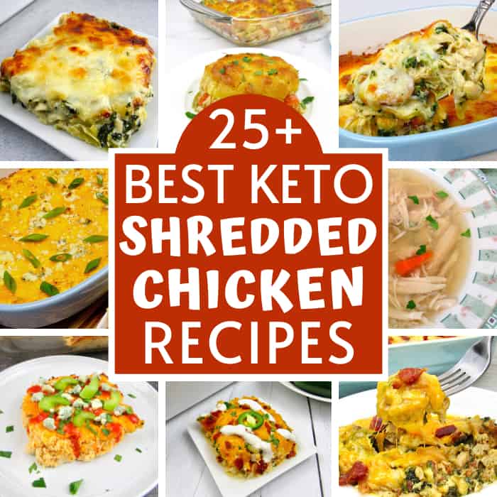 25+ Best Keto Shredded Chicken Recipes