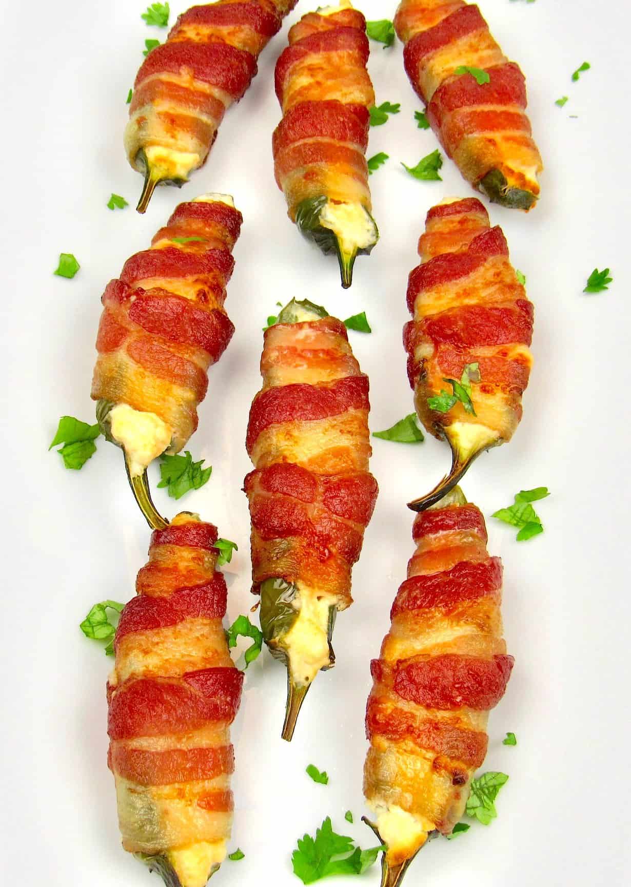 Air Fryer Bacon Wrapped Jalapeño Poppers Keto Cooking Christian