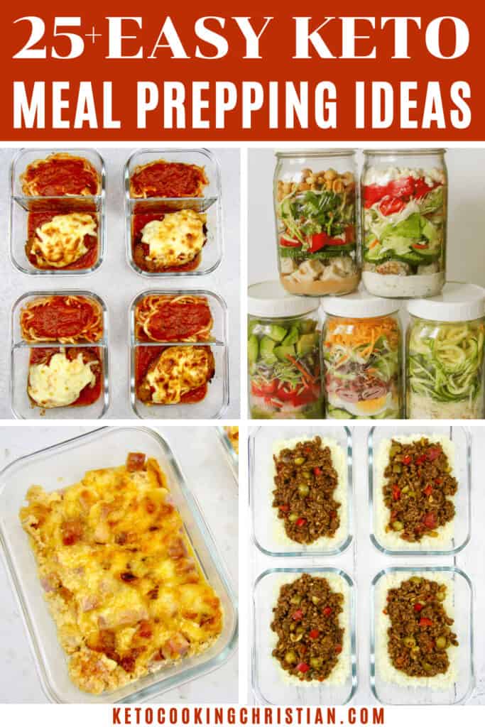 PIN Easy Keto Meal Prepping Ideas