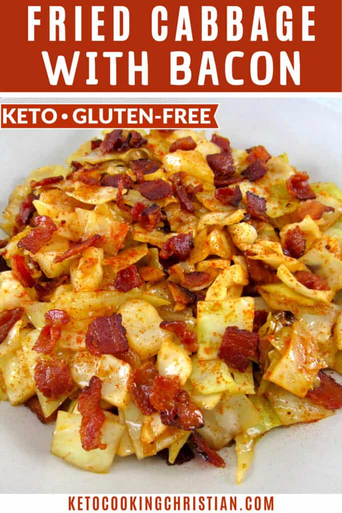 PIN Keto Fried Cabbage with Bacon