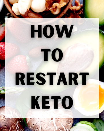 How to Restart Keto