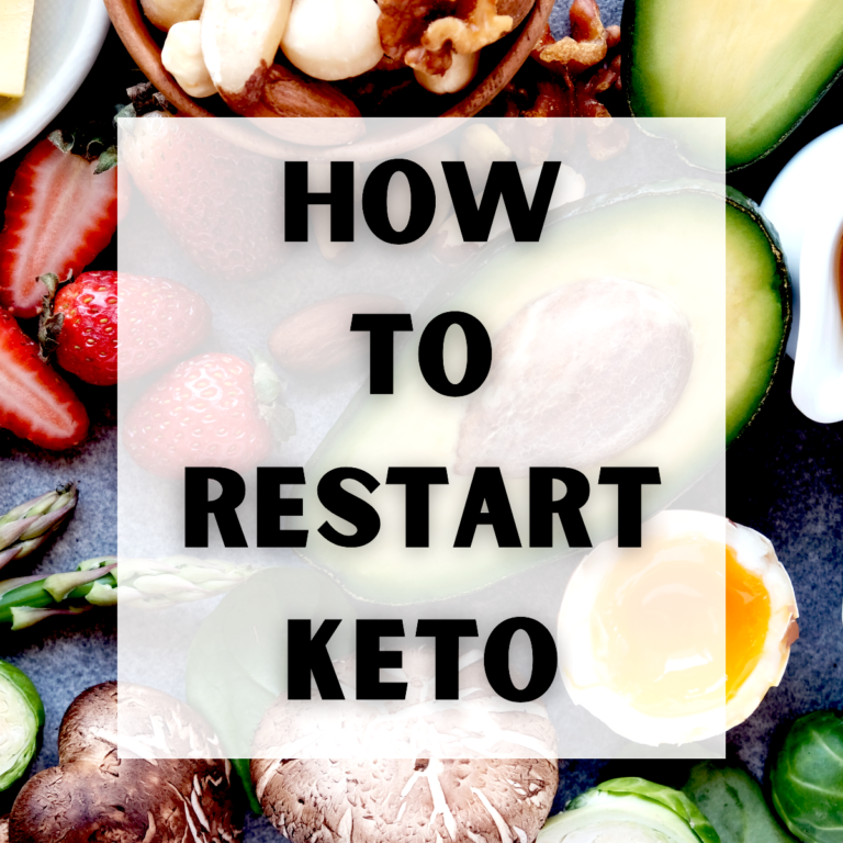 How to Restart Keto