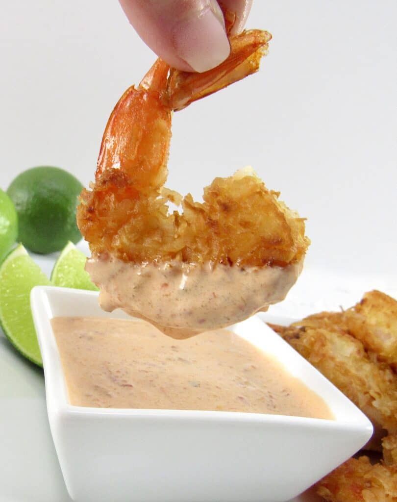 Keto Coconut Shrimp with Dipping Sauce - Keto Cooking Christian