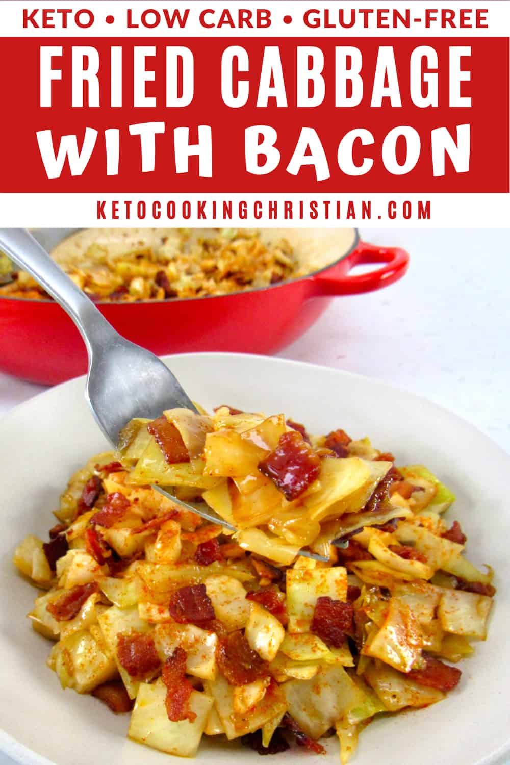 Keto Fried Cabbage with Bacon Keto Cooking Christian