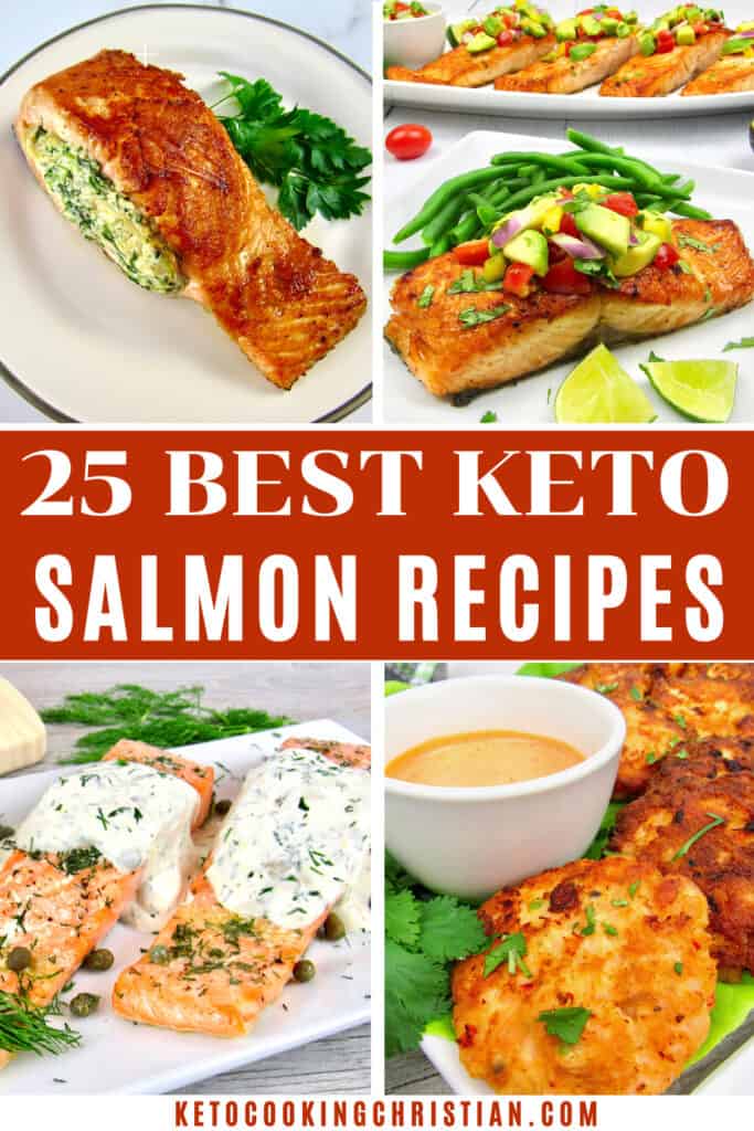PIN 25 Best Keto Salmon Recipes