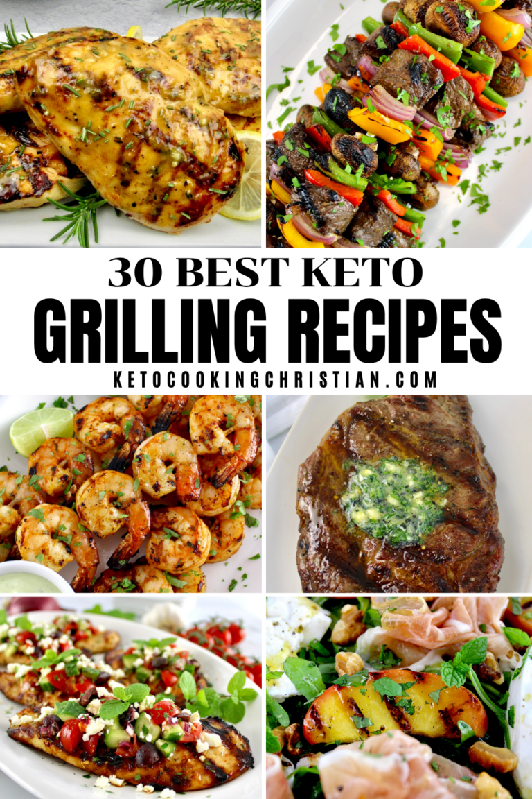 30 Best Keto Grilling Recipes pin