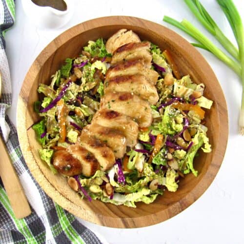 Asian Grilled Chicken Salad Keto Cooking Christian