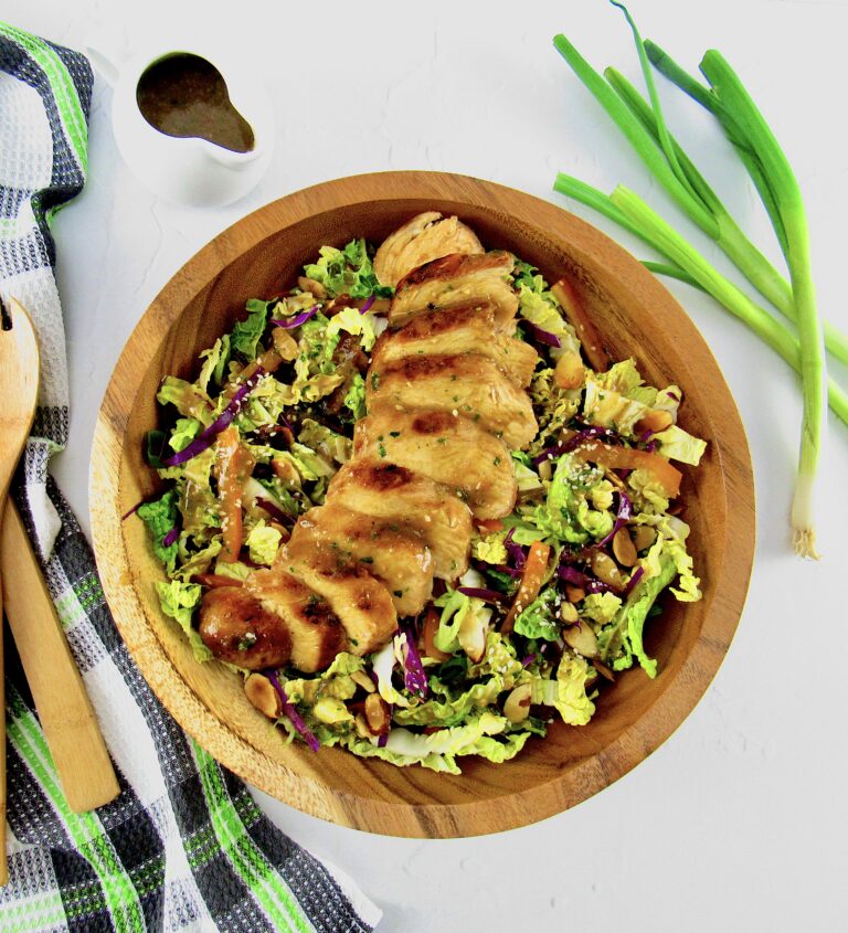 Asian Grilled Chicken Salad Keto Cooking Christian