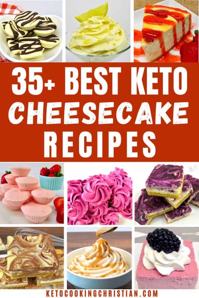 PIN 35+ Best Keto Cheesecake Recipes