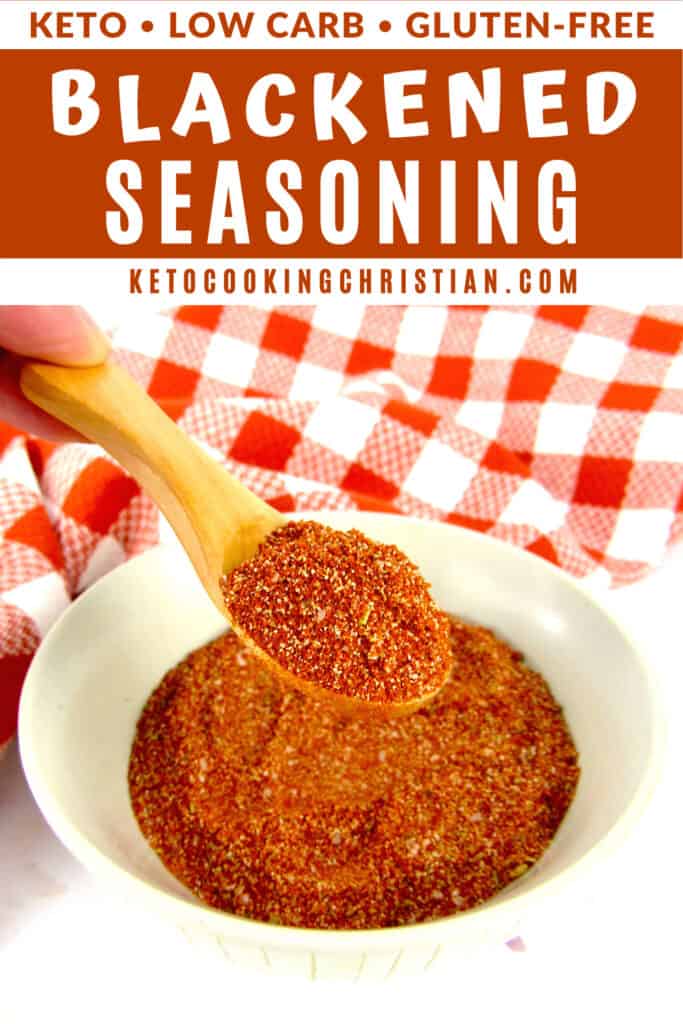 Homemade Blackened Seasoning Mix - Keto Cooking Christian