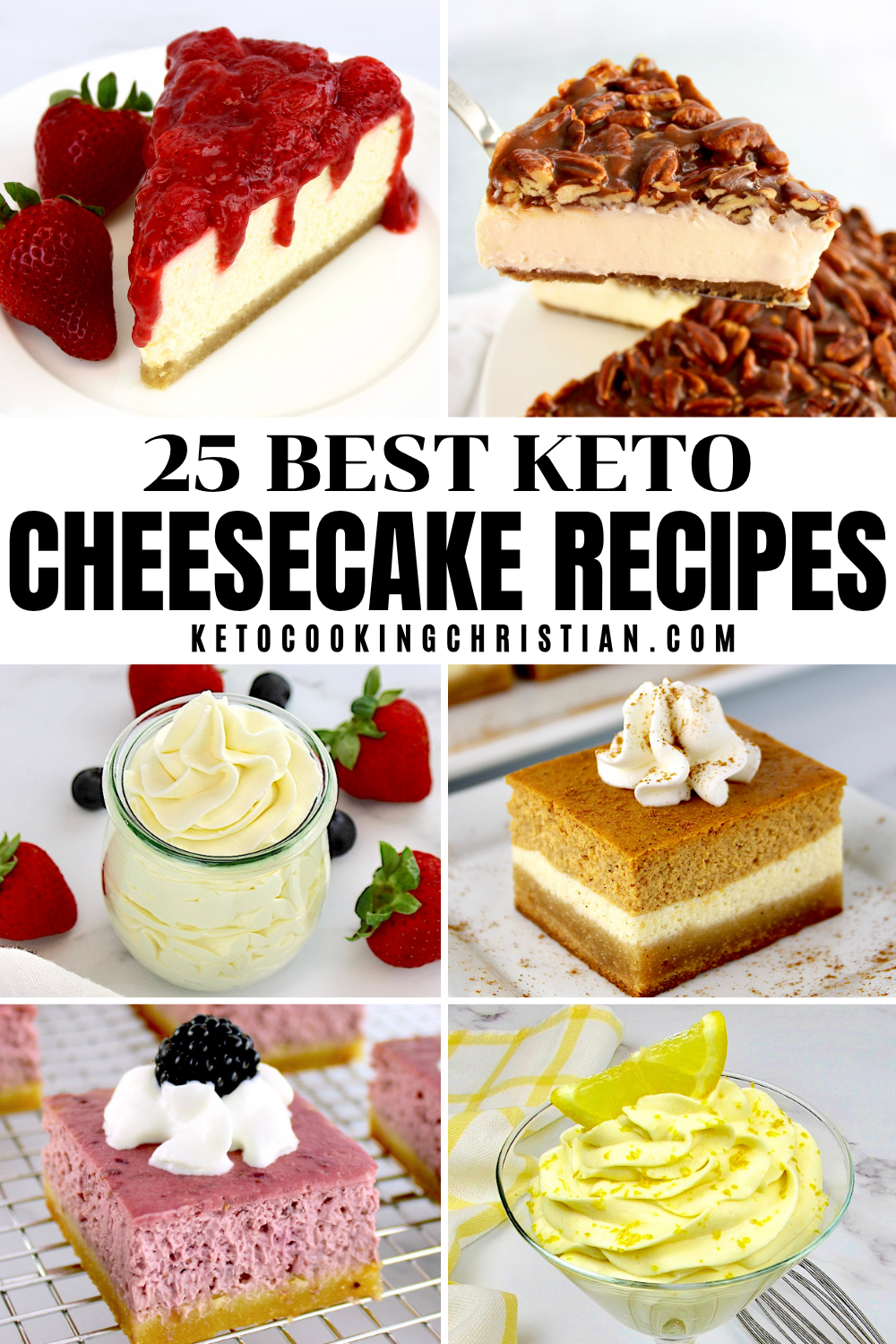 25 Best Keto Cheesecake Recipes pin