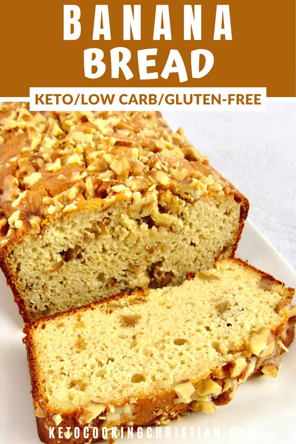 Keto Banana Bread (Gluten Free) - Keto Cooking Christian