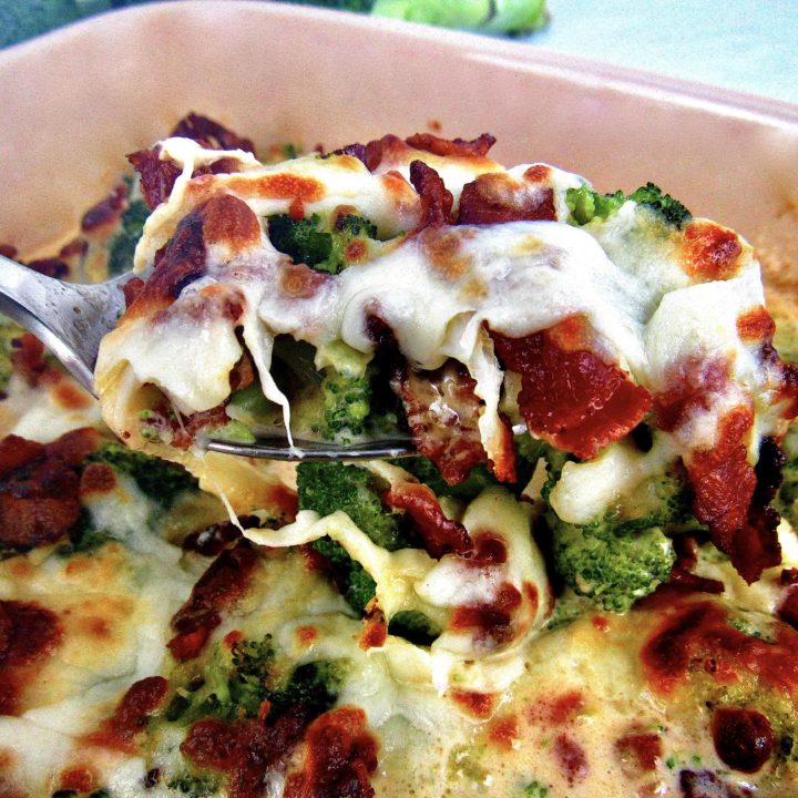 Keto Broccoli Bacon Alfredo Keto Cooking Christian