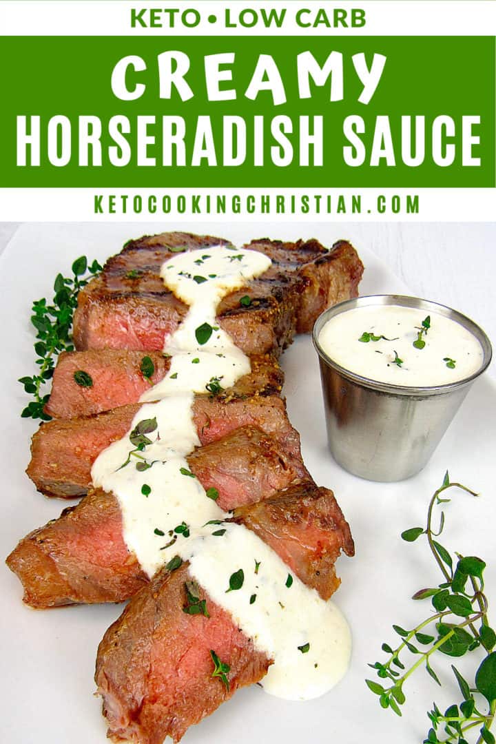 Creamy Horseradish Sauce Keto Cooking Christian