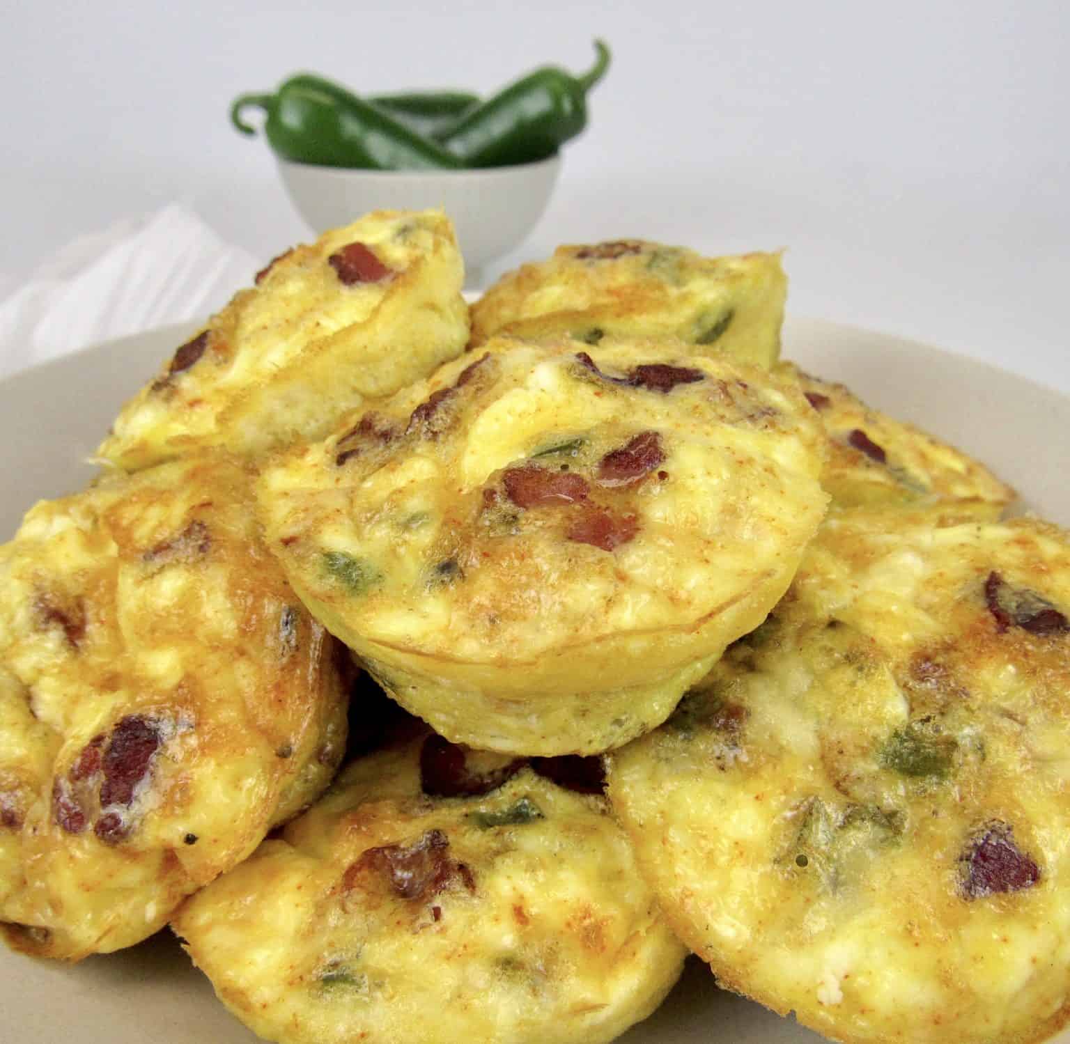 Jalapeño Popper Egg Cups Keto Cooking Christian