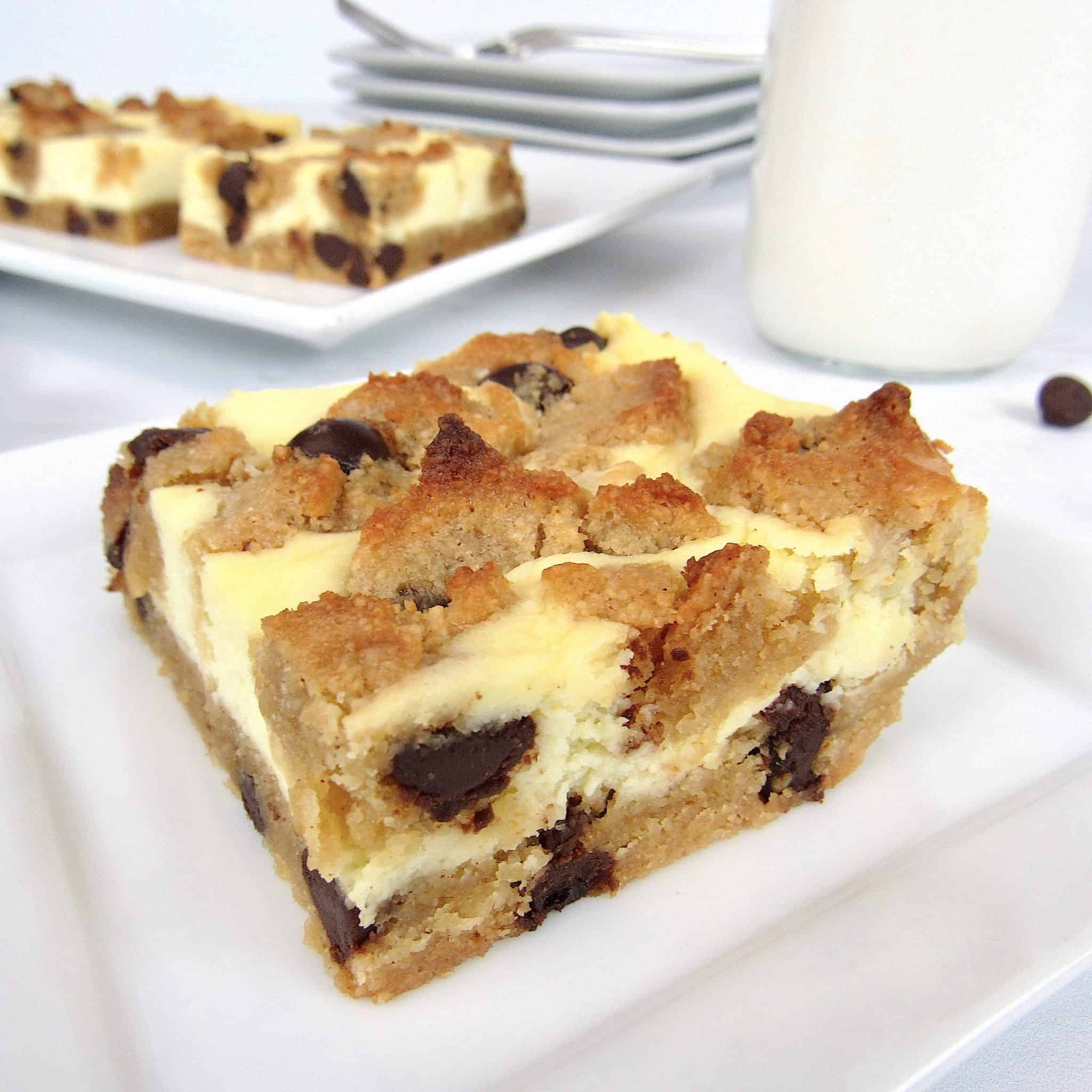 Keto Chocolate Chip Cookie Cheesecake Bars Keto Cooking Christian
