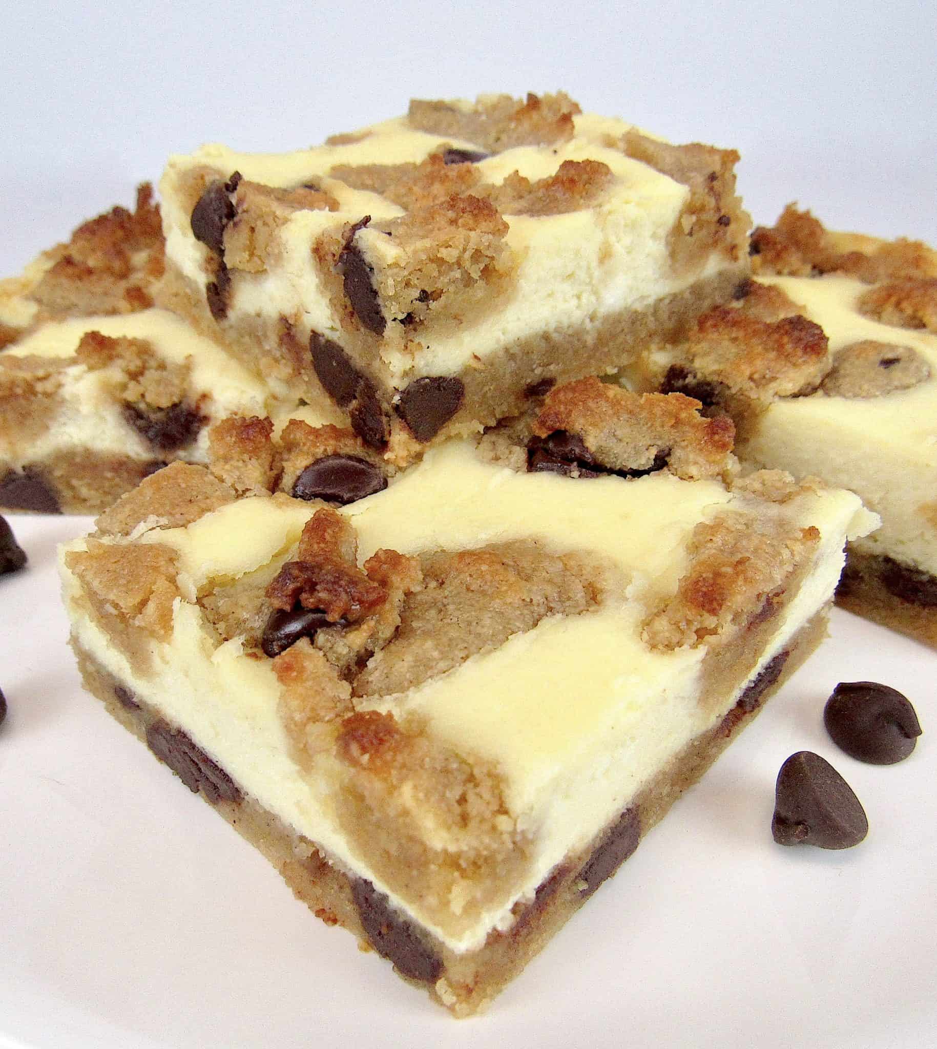 Keto Chocolate Chip Cookie Cheesecake Bars Keto Cooking Christian