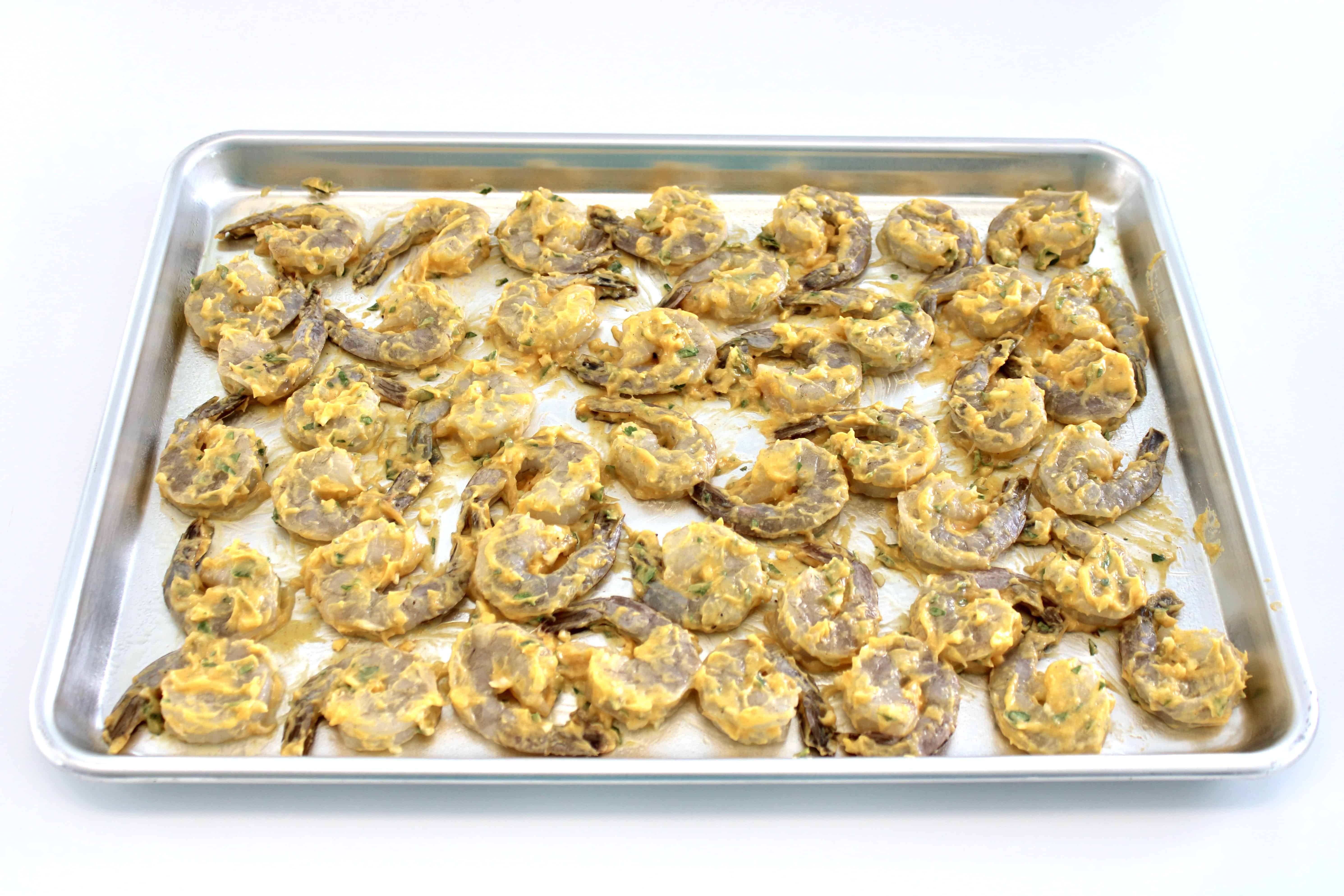 Sheet Pan Garlic Butter Shrimp - Keto Cooking Christian