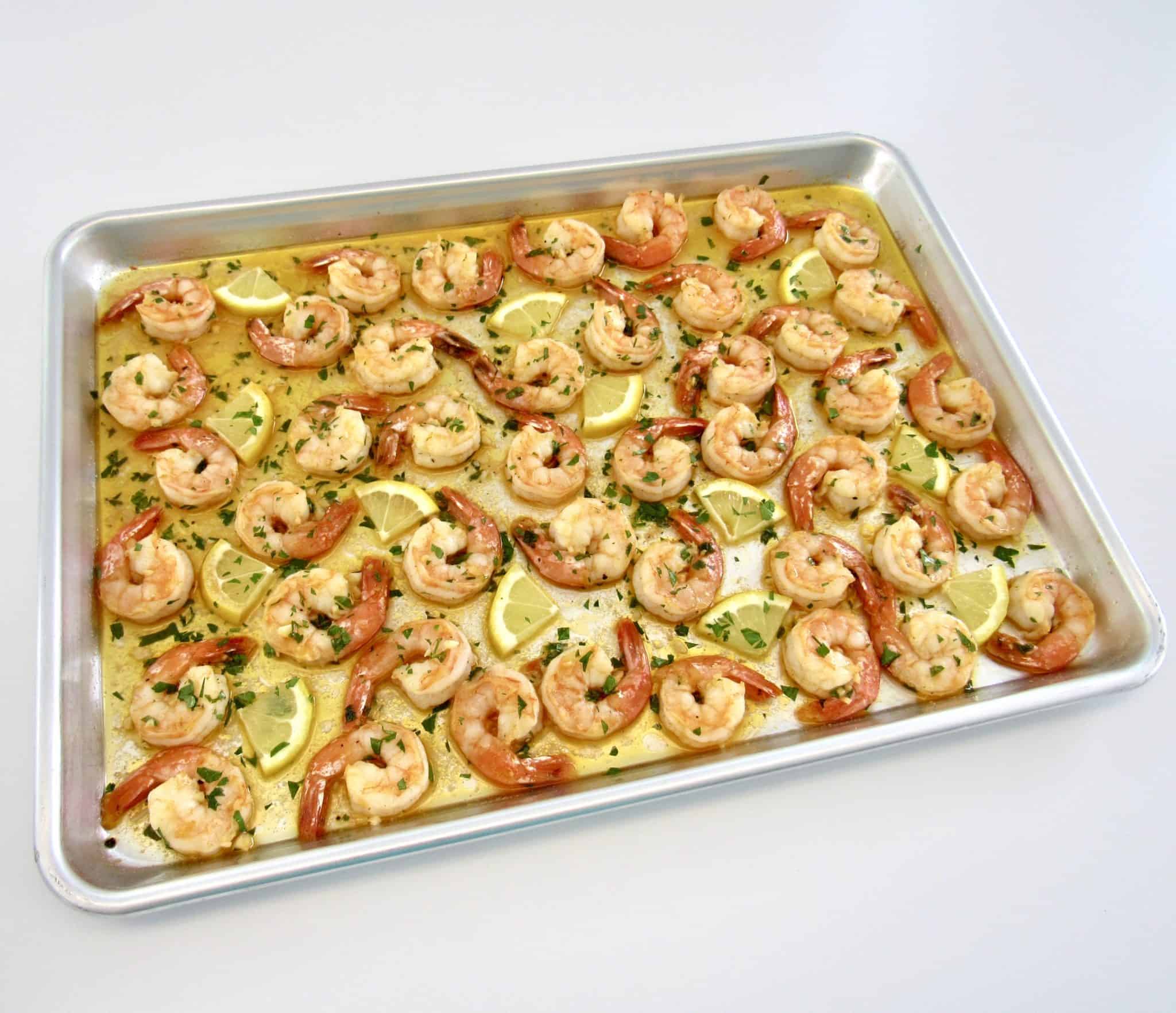 Sheet Pan Garlic Butter Shrimp Keto Cooking Christian