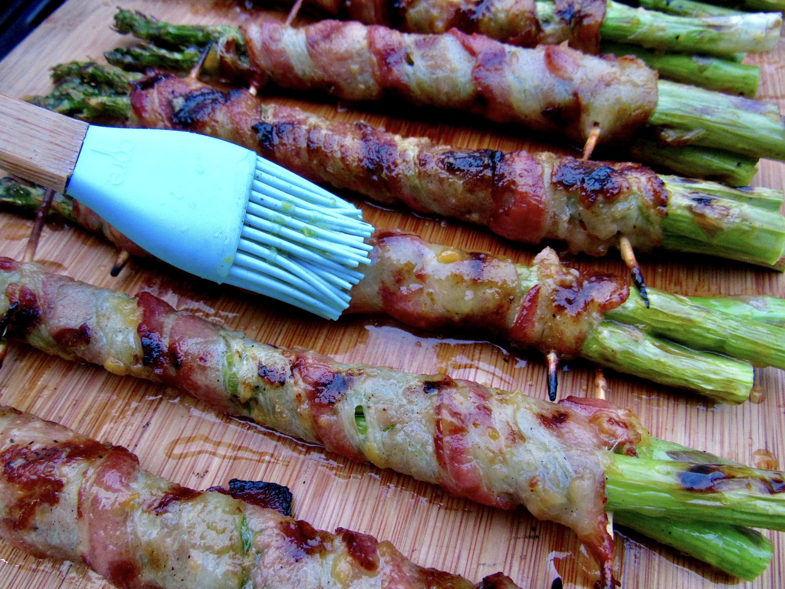 Grilled Bacon Wrapped Asparagus Keto Cooking Christian