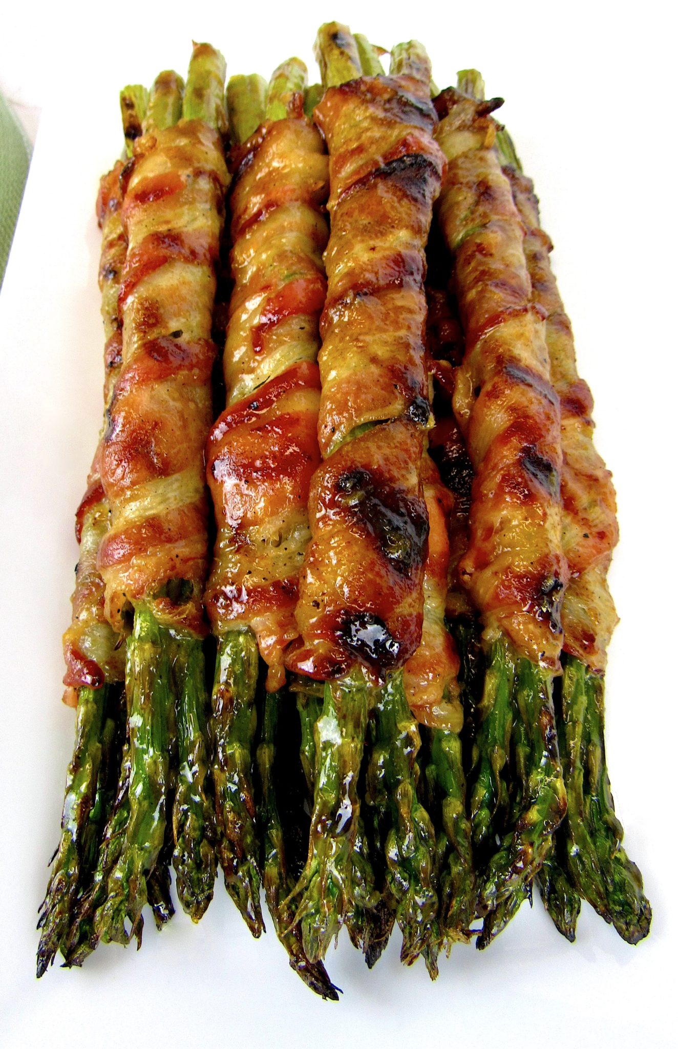Grilled Bacon Wrapped Asparagus - Keto Cooking Christian