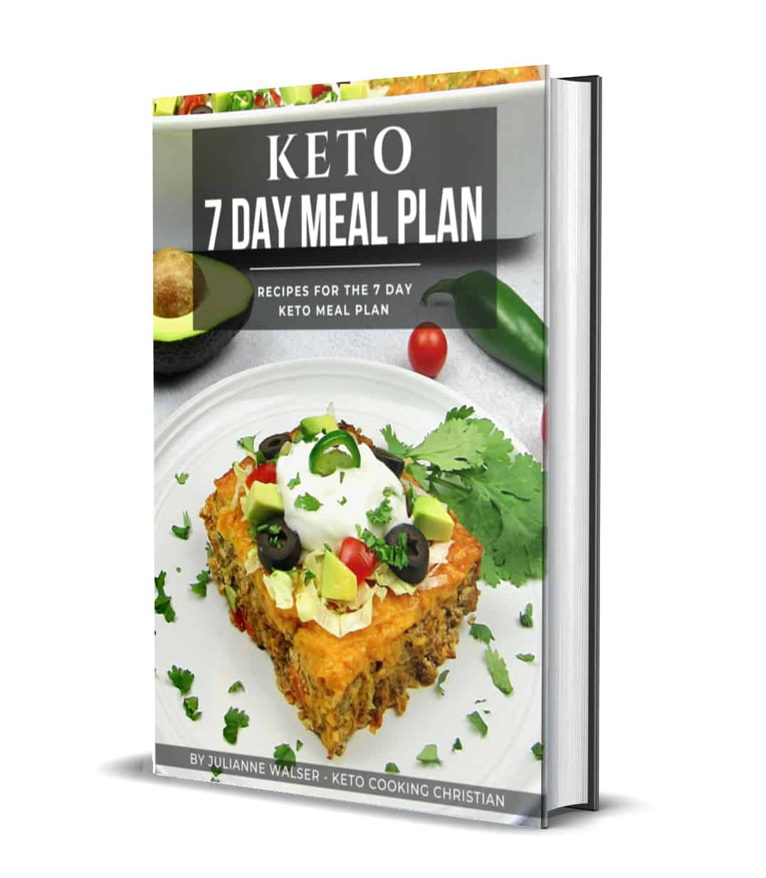 7 Day Keto Meal Plan Recipes e-Book - Keto Cooking Christian