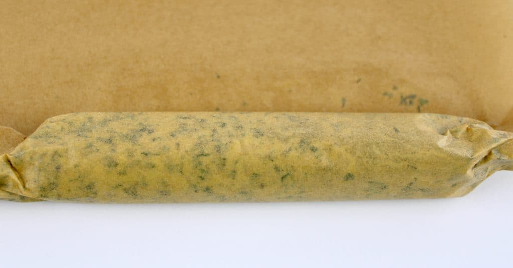 compound butter rolled in parchment paper