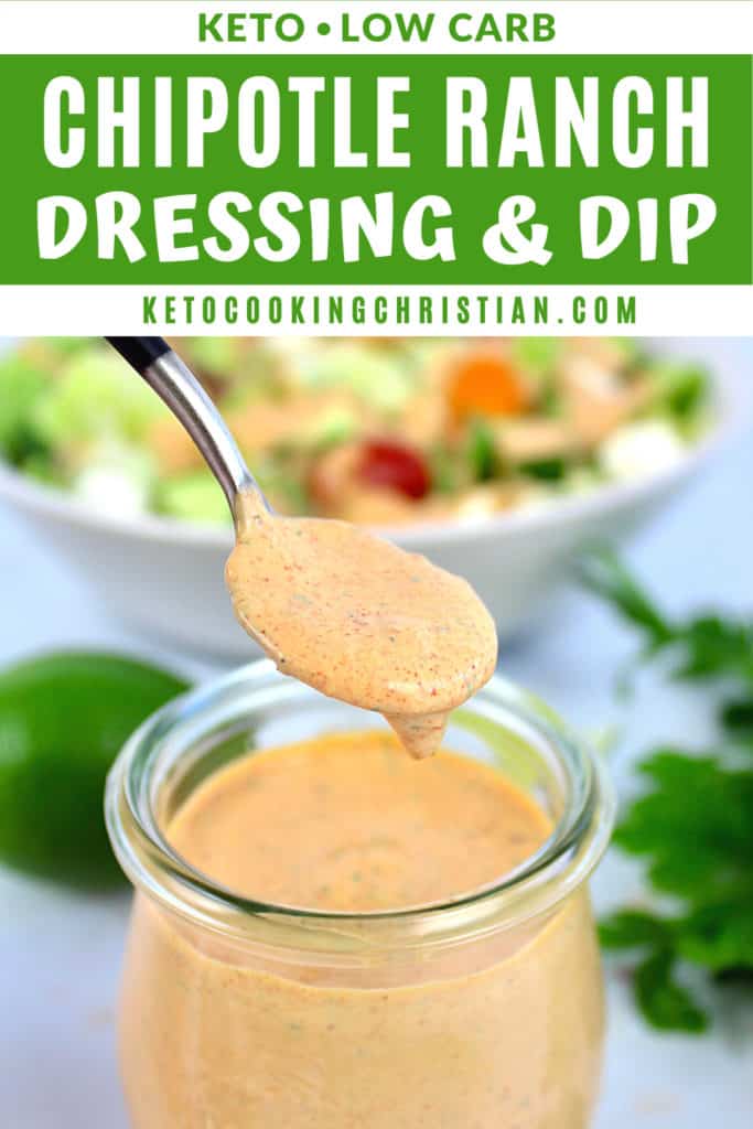 Keto Chipotle Ranch Dressing PIN