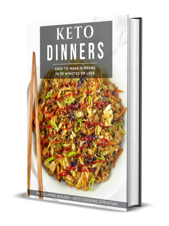 Keto Dinners 3D Cover