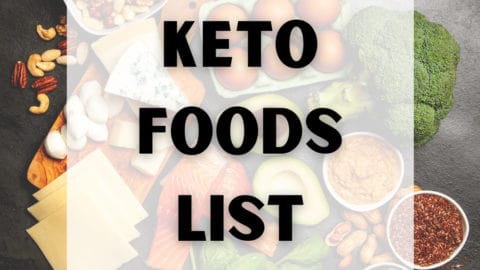 Keto Foods List