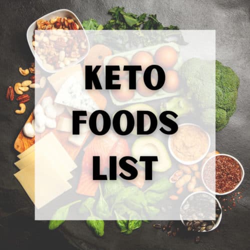 Keto Foods List