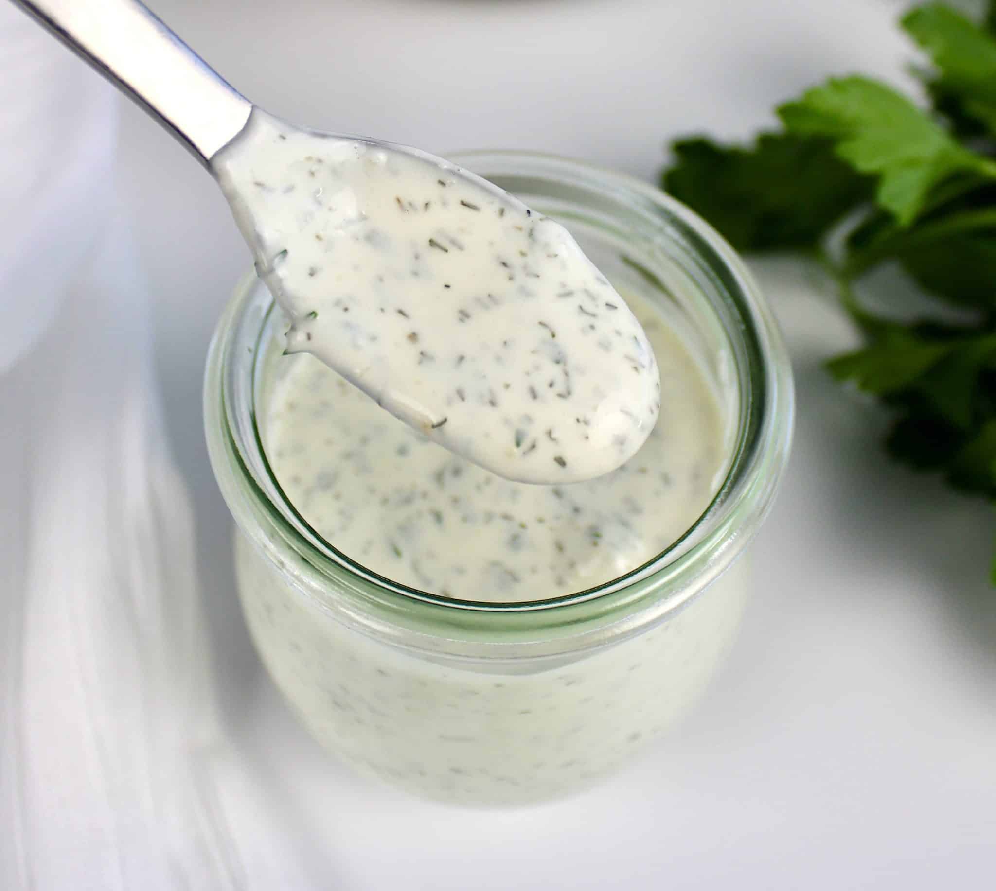 Keto Ranch Dressing - Keto Cooking Christian