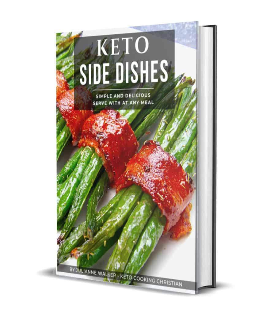 Keto Side Dishes 3D Cover