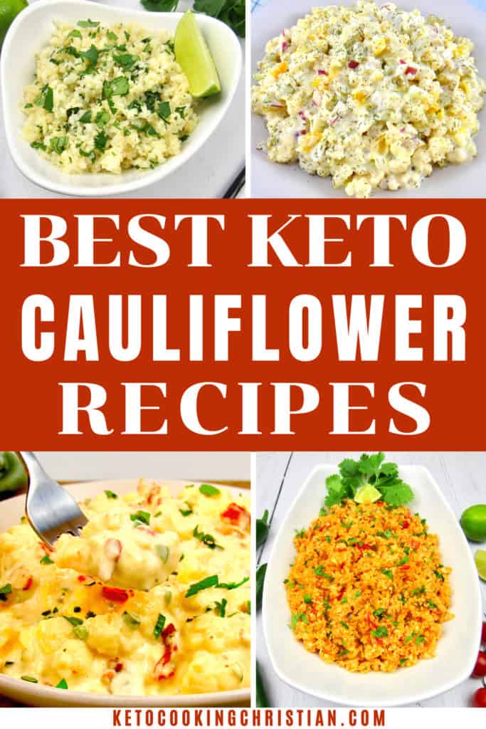 Best Keto Cauliflower Recipes PIN
