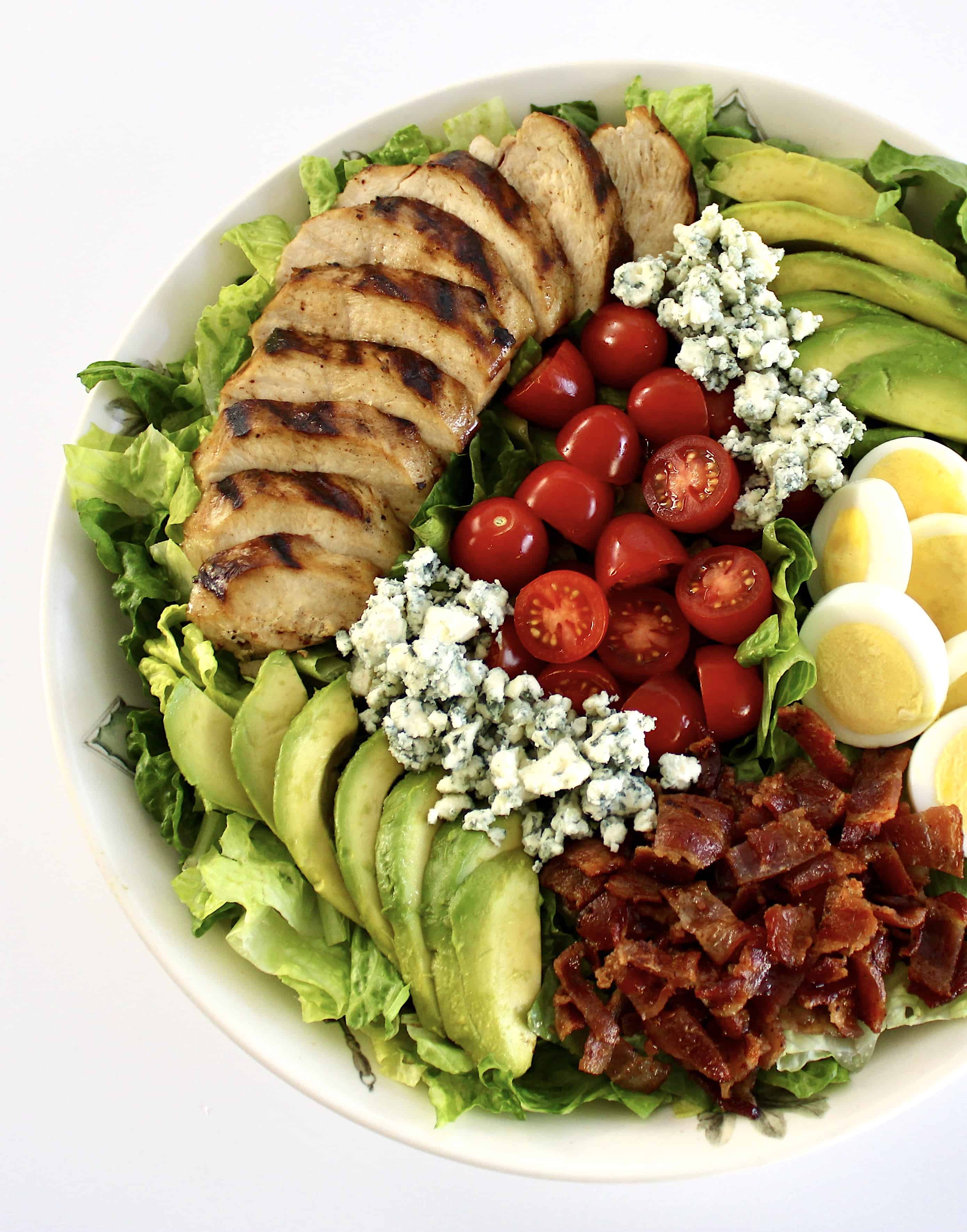 Keto Cobb Salad with Ranch Dressing Keto Cooking Christian