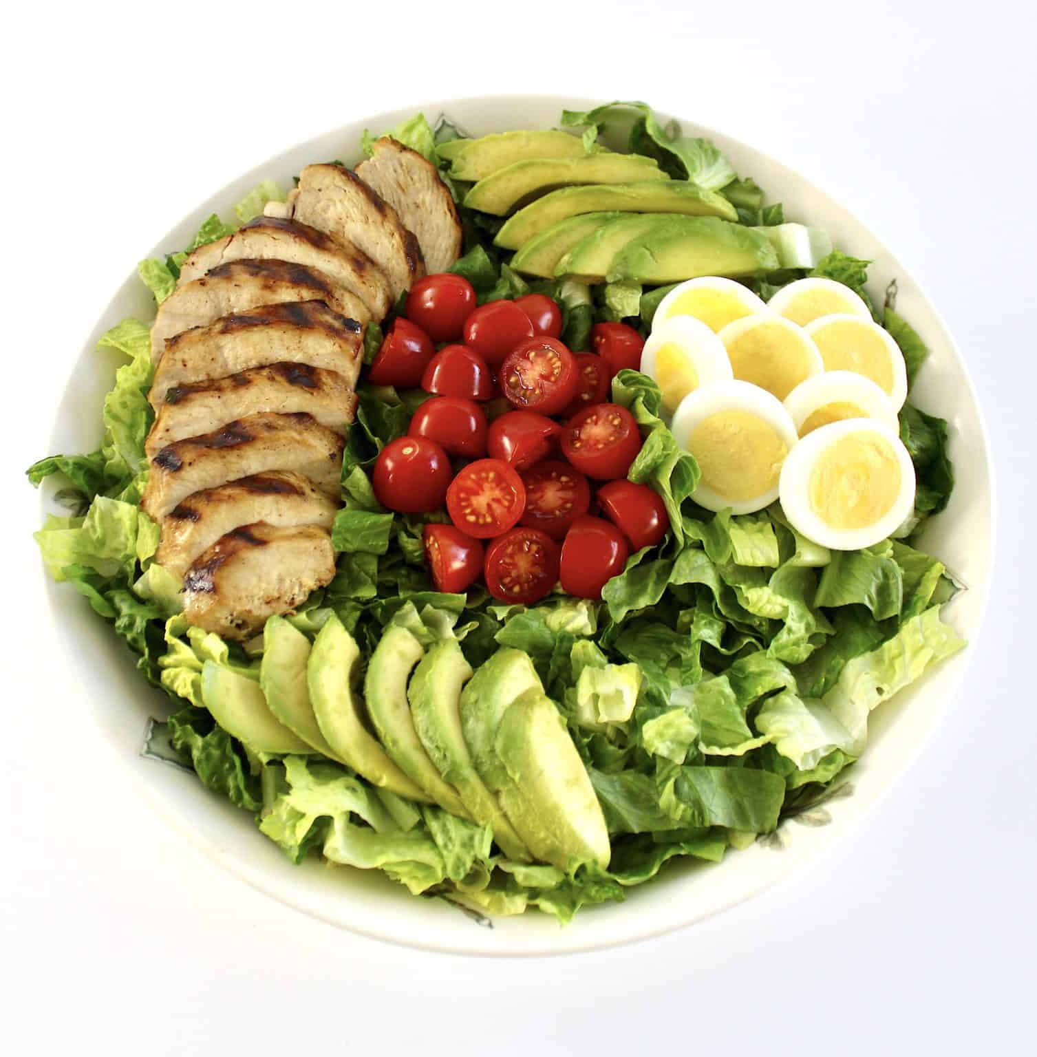 Keto Cobb Salad with Ranch Dressing Keto Cooking Christian