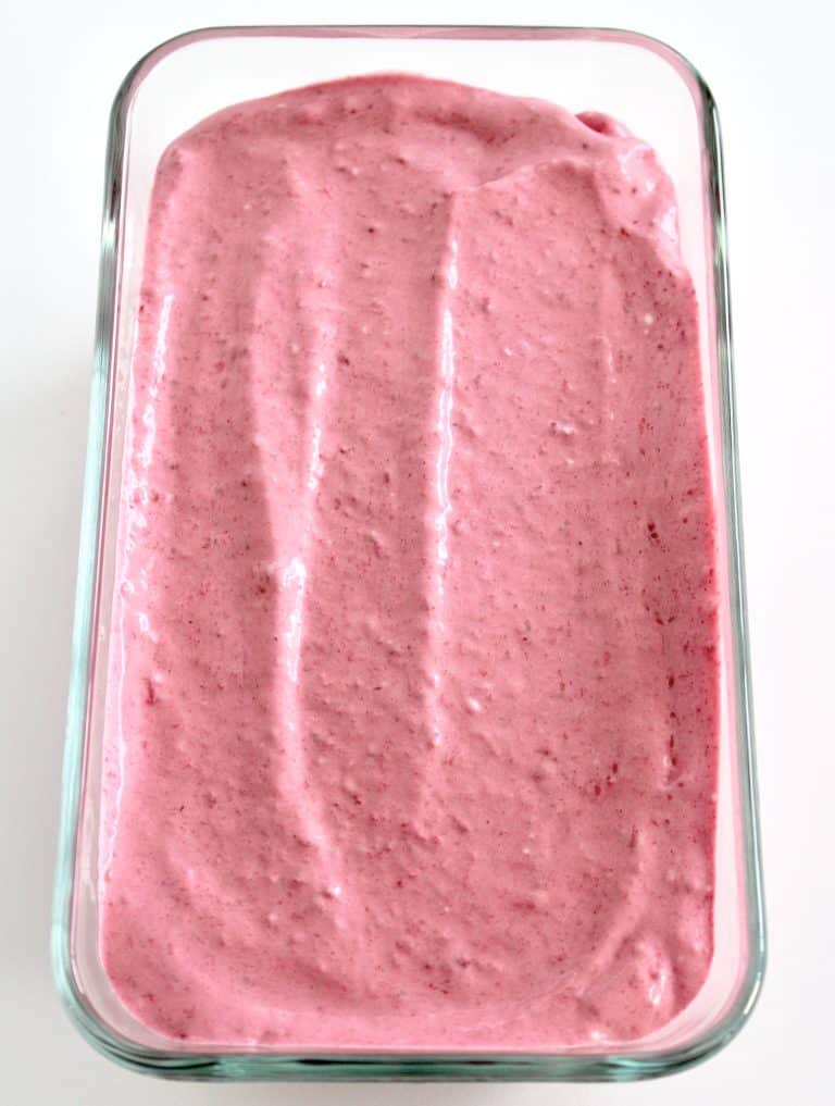NoChurn Raspberry Keto Ice Cream Keto Cooking Christian