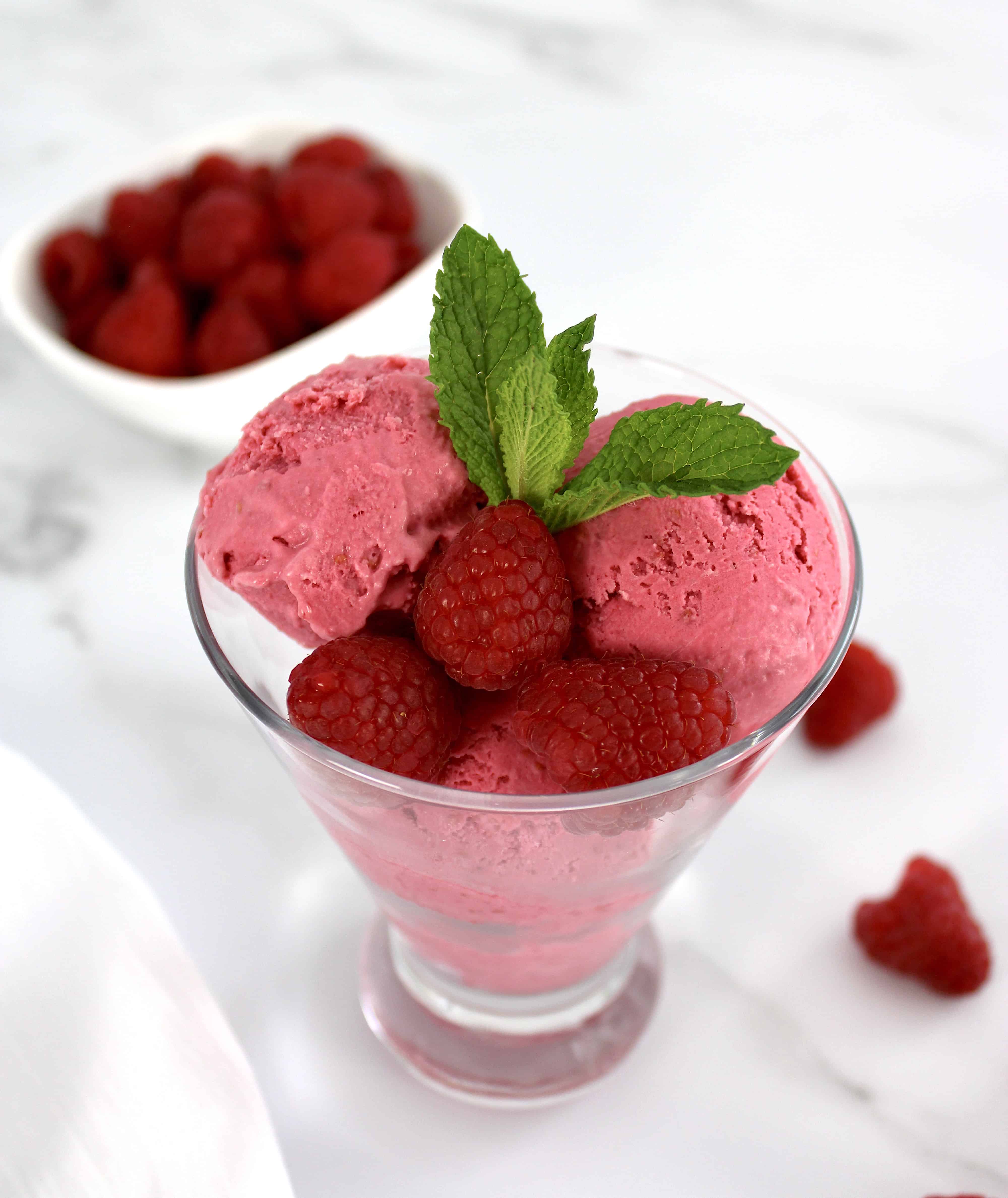 NoChurn Raspberry Keto Ice Cream Keto Cooking Christian