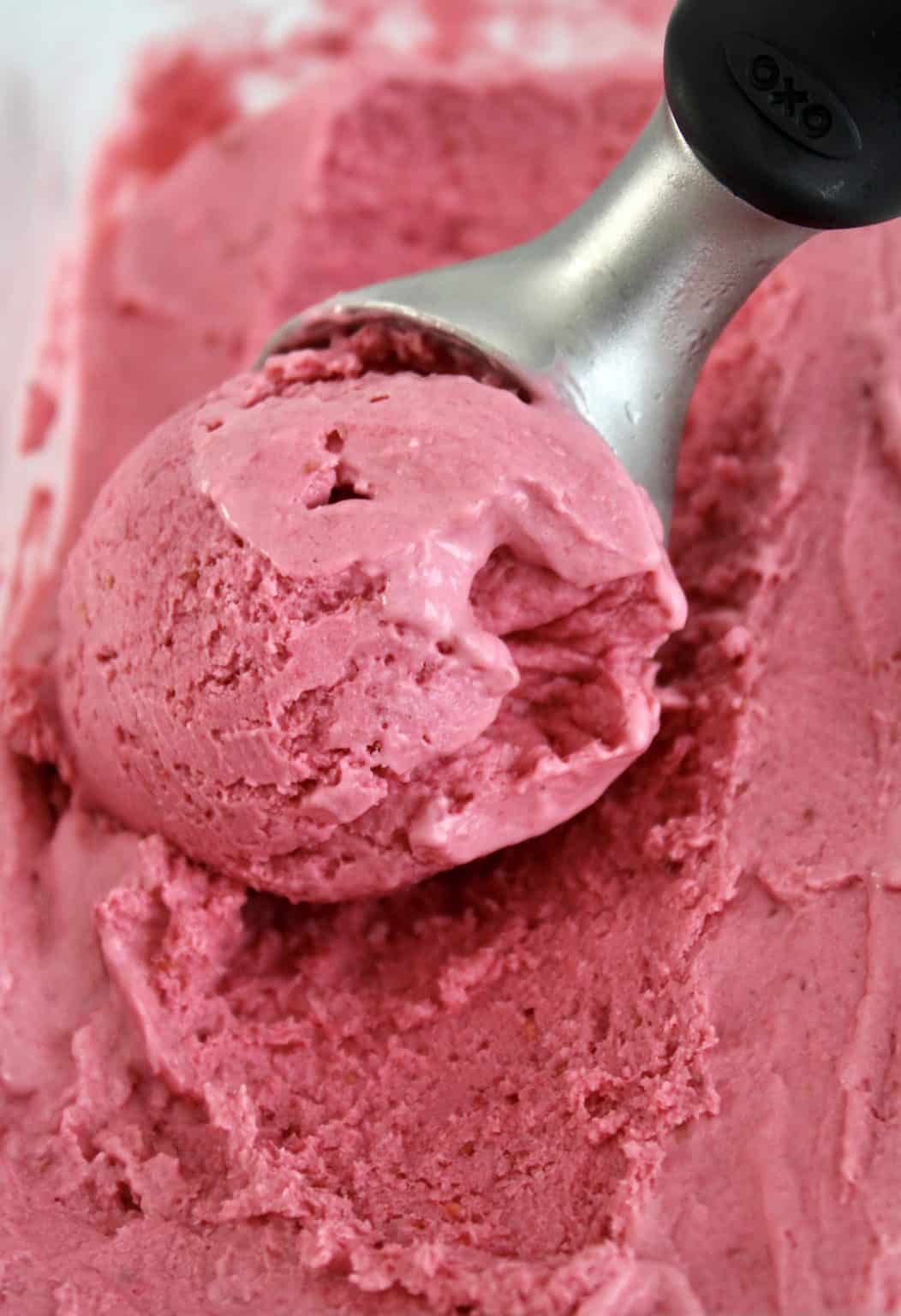 NoChurn Raspberry Keto Ice Cream Keto Cooking Christian