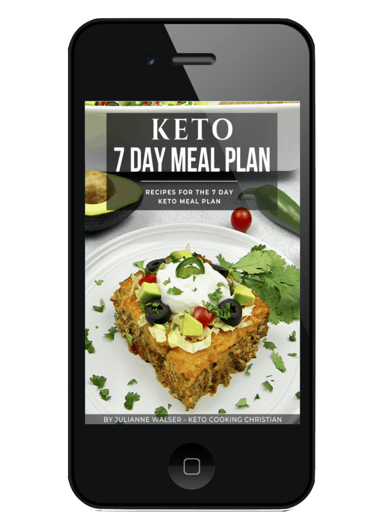 7 Day Keto Meal Plan Recipes e-Book - Keto Cooking Christian