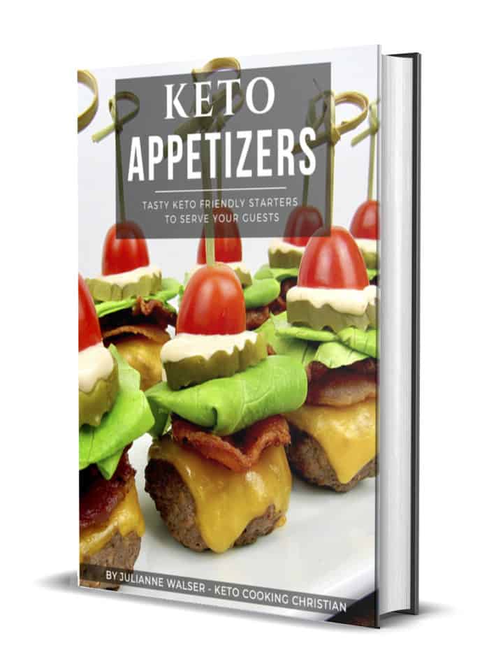 Keto Appetizers eBook 3D Cover