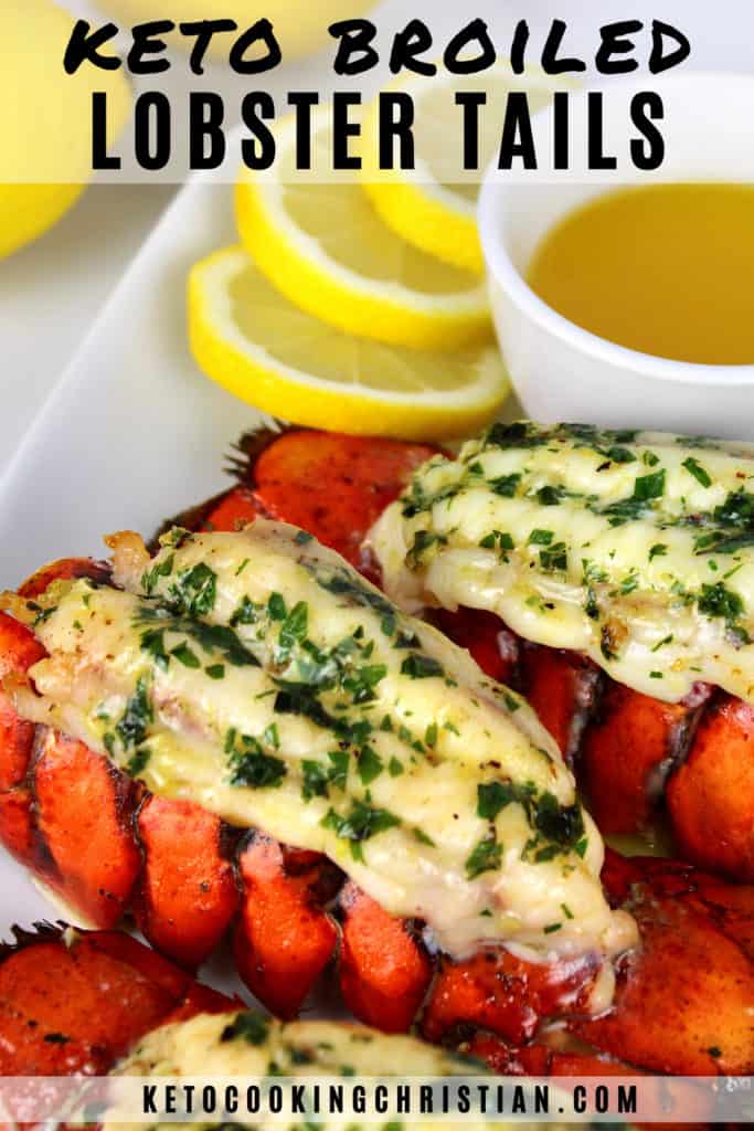Broiled Lobster Tails with Compound Butter Pin