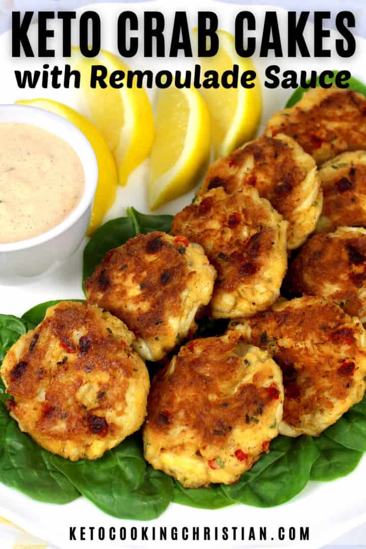 Keto Crab Cakes with Remoulade Sauce Keto Cooking Christian
